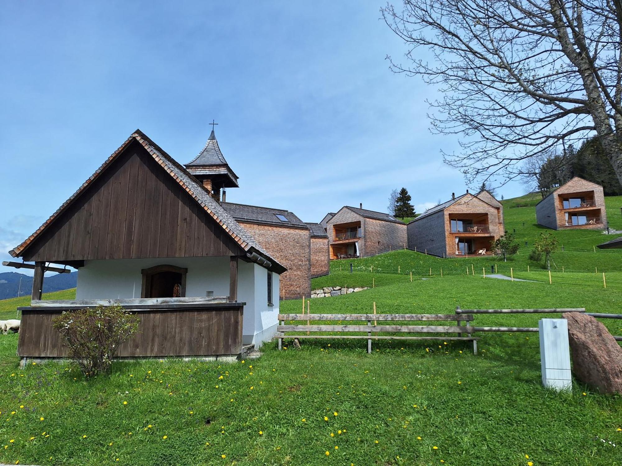 Wohnung Rheintal Im Alpenvorland Batschuns Exteriér fotografie