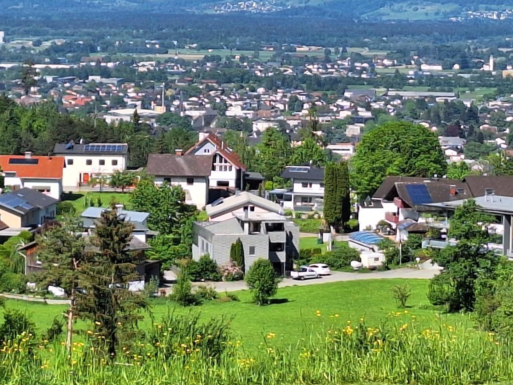 Wohnung Rheintal Im Alpenvorland Batschuns Exteriér fotografie